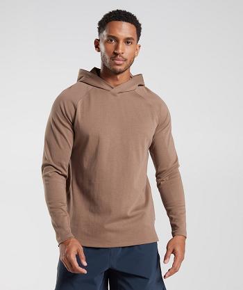 Gymshark Studio Hoodie Herr Bruna | SE 3592KOR